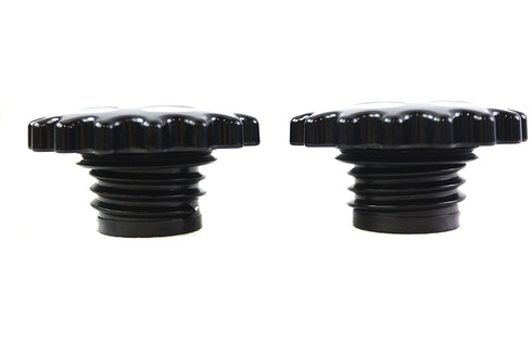 Wyatt Gatling Sprocket Gas Cap Vented and Non-Vented Black - 38-0613
