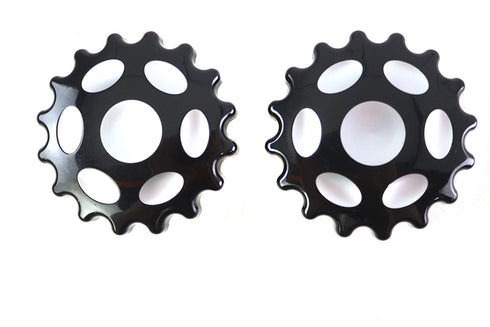 Wyatt Gatling Sprocket Gas Cap Vented and Non-Vented Black - 38-0613