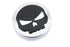 Wyatt Gatling Chrome Skull Style Vented Gas Cap - 38-0617