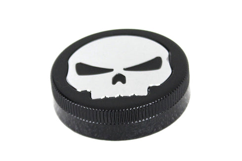 Wyatt Gatling Black Skull Style Vented Gas Cap - 38-0618