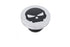 Wyatt Gatling Chrome Skull Style Vented Gas Cap - 38-0619