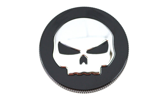 Wyatt Gatling Black Skull Gas Cap - 38-0623