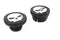 Wyatt Gatling Black Skull Style Vented and Non-Vented Gas Cap Set - 38-0624