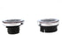 Wyatt Gatling Chrome Skull Style Vented and Dummy Gas Cap Set - 38-0625