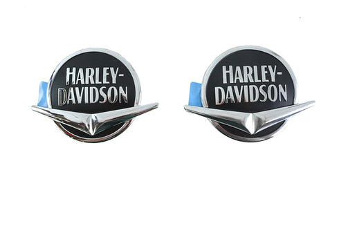 V-Twin Factory Style Tank Emblem Set - 38-0632