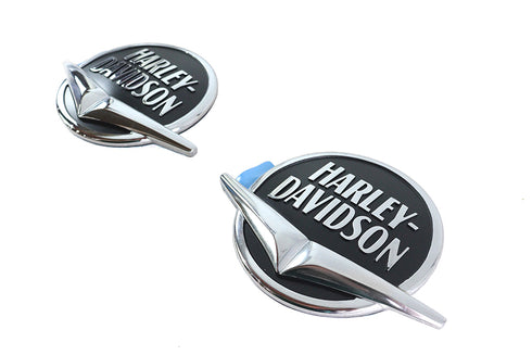 V-Twin Factory Style Tank Emblem Set - 38-0632