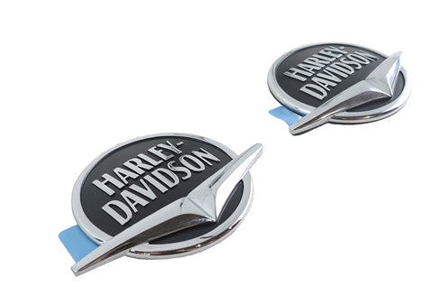 V-Twin Factory Style Tank Emblem Set - 38-0632