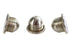 Wyatt Gatling JD Gas Cap Set Vented Nickel Plated - 38-0641