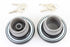 Wyatt Gatling Keyed Gas Cap Set Vented and Non-Vented Black - 38-0652