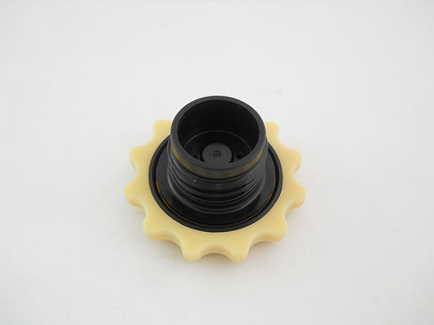 Wyatt Gatling Sprocket Gas Cap Vented Chrome - 38-0660