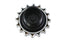 Wyatt Gatling Sprocket Gas Cap Vented Chrome - 38-0662