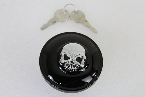 Wyatt Gatling Keyed Gas Cap Vented Black - 38-0667