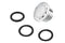 V-Twin Slot Pop Up Vented Gas Cap Chrome - 38-0668