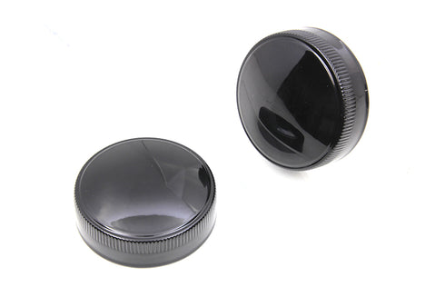 Wyatt Gatling Replica Eaton Vented Gas Cap Set Black - 38-0751