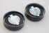 Wyatt Gatling Gas and Oil Cap Set Black - 38-0762