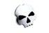 Wyatt Gatling Skull Style Vented Gas Cap Chrome - 38-0777