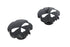 Wyatt Gatling Skull Style Gas Cap Set Black - 38-0780