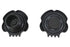 Wyatt Gatling Skull Style Gas Cap Set Vented and Non-Vented Black - 38-0808