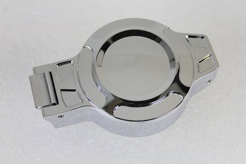 Wyatt Gatling Flip Up Gas Cap Vented Chrome - 38-0881