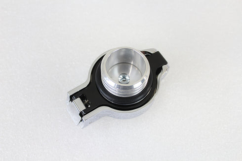 Wyatt Gatling Flip Up Gas Cap Vented Chrome - 38-0881