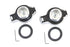 Wyatt Gatling Flip Up Gas Cap Set Chrome - 38-0887