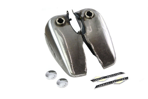 V-Twin Fat Bob Gas Tank Kit 5 Gallon with Emblems - 38-0899