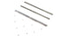 V-Twin Gas Tank Trim Bar Set Stainless Steel - 38-0977