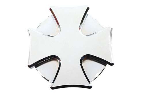 V-Twin Iron Cross Gas Cap Chrome - 38-0997