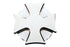 V-Twin Iron Cross Gas Cap Chrome - 38-0997