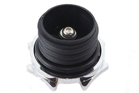 V-Twin Iron Cross Gas Cap Chrome - 38-0997