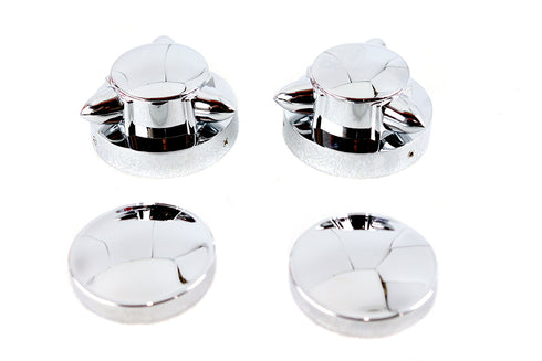 V-Twin Krommet Gas Cap Set - 38-1282