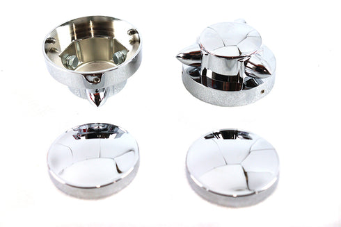 V-Twin Krommet Gas Cap Set - 38-1282