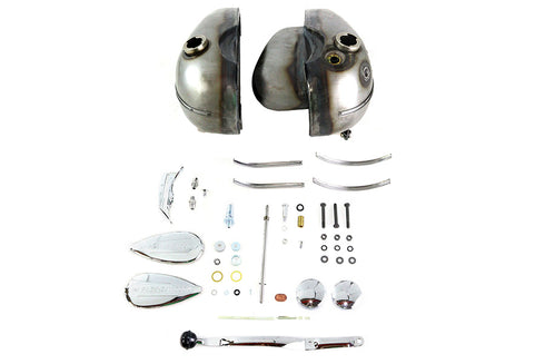 V-Twin 45 WL Gas and Oil Tank Set - 38-1286