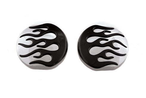 Wyatt Gatling Flame Style Vented and Non-Vented Gas Cap Set - 38-1342