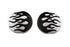 Wyatt Gatling Flame Style Vented and Non-Vented Gas Cap Set - 38-1342