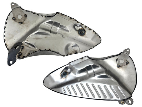 Wyatt Gatling Fat Bob 3.5 Gallon Gas Tank Set Raw - 38-1937