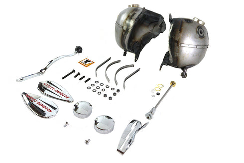 V-Twin Fat Bob Gas Tank Kit with 3.5 Gallon - 38-1946