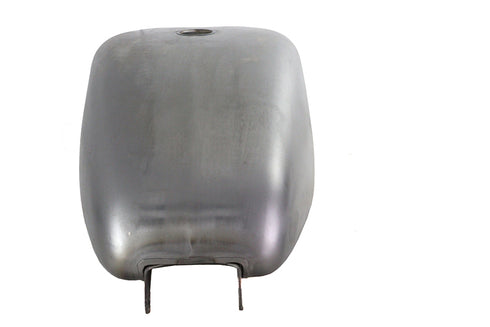 V-Twin M8 Sporty 3.2 Gallon Gas Tank Raw Steel Low Mount - 38-3613
