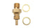 V-Twin Fat Bob 3/4 inch-18 Thread Petcock Brass - 38-3865