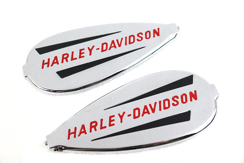 V-Twin Right and Left Gas Tank Emblem Set - 38-4045