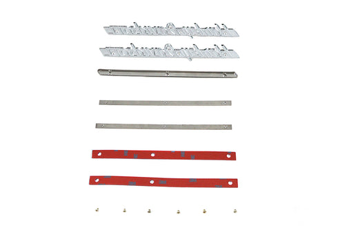 OE 1951-1954 Emblem Kit with Stainless Steel Strips - 38-6530