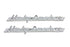 V-Twin Emblem Set with Chrome Lettering - 38-6694