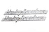 V-Twin Emblem Set with Chrome Lettering - 38-6694