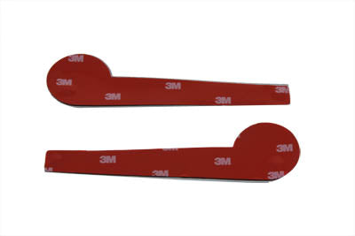 Wyatt Gatling Gas Tank Emblem Mount Strips - 38-6701