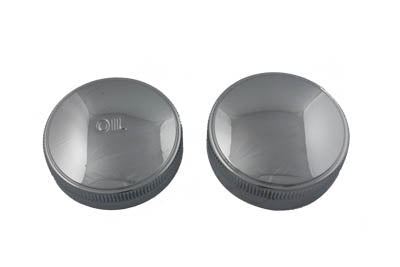 Wyatt Gatling Gas Cap and Oil Cap Set Chrome - 38-7018
