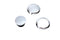 V-Twin Flush Mount Gas Cap & Left Side Tank Cap Kit Chrome - 38-7057