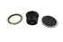 V-Twin Flush Mount Gas Cap & Left Side Tank Cap Kit Black - 38-7058
