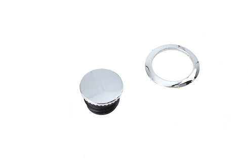 V-Twin Flush Mount Gas Cap Chrome - 38-7061