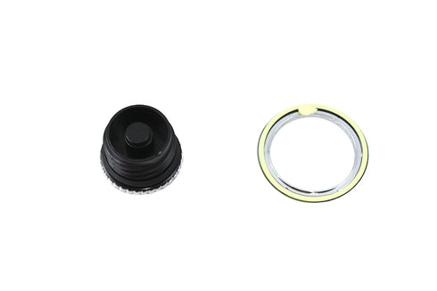 V-Twin Flush Mount Gas Cap Chrome - 38-7061