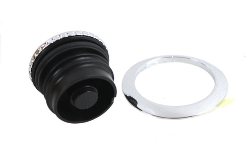 V-Twin Flush Mount Gas Cap Chrome - 38-7063
